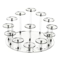 Miniatyrbild 5 av 5: 1/2/3 Acrylic Display Stand Organizer Tiered Display Stand för S 1Set