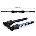 Miniatyrbild 3 av 5: Folding Handlebar Racing För Cykelskoter Flat Handle Bar Blue 560mm