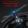 Miniatyrbild 4 av 5: 1/2/3 Solar Powered Car Air Freshener För Creative Small Car Red 10.4x8cm 1Set
