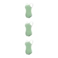 Miniatyrbild 3 av 5: 1/2/3 Dance Body Balett Leotard Dansoutfit Andas Green XXL 3PCS