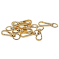 Miniatyrbild 5 av 5: 1/3/5 10 delar Swivel Snap Lobster Clasp Clips Nyckelring Golden 1Set