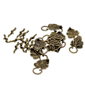 Miniatyrbild 2 av 5: 1/2/3 10 set Leaf OT Toggle Clasps Smycken Clasp Connectors Bronze 1Set