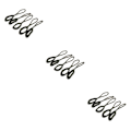 Miniatyrbild 3 av 5: 1/2/3/5 5 stycken Non- För slip Stark För Dragkedja Dragsladd Zip Army Green 66mm 3Set