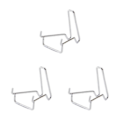 Miniatyrbild 3 av 5: 1/2/3/5 Multipurpose Display Stand Support för skyltfönstershow Silver 3x4.5x4.5cm 3Set