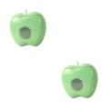 Miniatyrbild 3 av 5: 2 Väggmonterad Wrap Dispenser Compact Organizer för hemmet Green 16 x 17cm