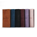 Miniatyrbillede 4 af 4: Slim wallet case - Samsung - Galaxy A16 - Violet - Synthetic suede - Magnetic closure Lila