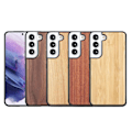 Miniatyrbild 4 av 4: Träskal - Samsung - Galaxy A35 (5G) - Valnöt - TPU - Elegant och skyddande Valnöt