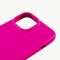 Miniatyrbild 2 av 4: Biologiskt nedbrytbar skal - Magenta - iPhone 14 - Vetestrå - Elegant - Semihårt Magenta