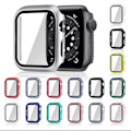 Miniatyrbild 2 av 2: Hårt skal - Apple - Klocka 40 mm - Gul - Skärmskydd - Serie 4/5/6/SE/SE2 Gul