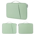 Miniatyrbild 1 av 11: Tablettfodral Case Skyddsväska USB kabelförvaring för iPad Green For 12-13 inch