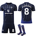 Miniatyrbild 1 av 2: Manchester United bortaställ för barn 2024-2025 No.8 B.Fernandes 26