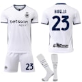 Miniatyrbild 1 av 2: Internazionale Milano Borta Fotbollströja Barn 2024-2025 Nr 23 BARELLA 24