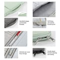 Miniatyrbild 6 av 11: Tablettfodral Case Skyddsväska USB kabelförvaring för iPad Light Grey For 12-13 inch