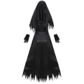 Miniatyrbild 6 av 8: Demonen Skrämmande Sinful Sister Kostymer Lady Halloween Cosplay Fancy Dress XXL