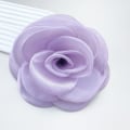 Miniatyrbild 1 av 9: Söt romersk tyg stor blomma brosch dam charm geometrisk växt kläder tillbehör purple