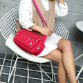 Miniatyrbild 8 av 9: Kvinnor Causal Cross Body Bag Axelväska Multi Layer Nylon Handväska red