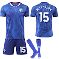 Pikkukuva 1 / 2: Chelsea kotipelipaita kaudelle 2025-2026, jalkapallosetti lapsille ja aikuisille, No.15 N.JACKSON 20