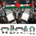 Miniatyrbild 3 av 8: Flag Scarf Printing Satin Flag Scarf 2