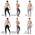 Miniatyrbild 7 av 9: Thermal för män Byxor Vinter Tjock Fleece Fodrade Långa varma Leggings Dark gray L