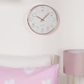 Miniatyrbild 3 av 8: Modern rund väggklocka Tyst sovrum Köksklockor Hängande watch Heminredning C