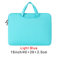 Miniatyrbild 1 av 9: 11 13 14 15 15,6 tums Laptopväska För Laptop MacBook light blue 15 inch
