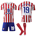Pikkukuva 1 / 2: 2025-2026 Atletico Madrid Kotipeliasu Lapsille ja Aikuisille Nro.19 J.ALVAREZ M