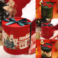 Miniatyrbild 4 av 10: 2PACK Julafton Äpplen Presentförpackning Festdekor Godislåda C