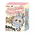 Miniatyrbilde 3 av 5: 1 stk. LABUBU The Monsters Spennende Macaron Plysjdukker Figur Leker Blindbokser Khaki