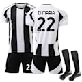 Miniatyrbild 1 av 2: Juventus FC Hemmafotbollströjor för barn 2024-2025 Nr 22 DI MARIA M