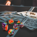 Miniatyrbild 6 av 10: 7 st/ set polyedriska regnbågstärningar Set speltärningar polyedriska tärningar