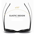 Miniatyrbild 7 av 10: Polariserad passform över glasögon Solglasögon UV-skydd Bärs över receptbelagda glasögon Matte Black