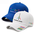 Miniatyrbild 2 av 3: 2024 Paris Olympics Perimeter PARIS Five Rings Commemorative Hat Baseball Cap blue 2