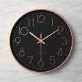 Miniatyrbild 6 av 8: Modern rund väggklocka Tyst sovrum Köksklockor Hängande watch Heminredning D