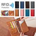 Miniatyrbild 2 av 9: RFID-läderpassväska Dokumentpaket red