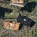 Miniatyrbild 11 av 11: Utomhus Camping Vandring Förvaring Handväska Canvas Tält Stake Verktyg Tältpinne Organizer Bag Camel
