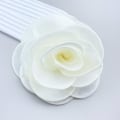 Miniatyrbild 6 av 9: Söt romersk tyg stor blomma brosch dam charm geometrisk växt kläder tillbehör beige
