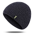 Miniatyrbild 4 av 10: Vinterstickade mössor för män Mjuk Stretchmuff Beanies Cap Varm Slouchy Beanie Hatt red