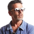 Miniatyrbild 3 av 8: Runda solglasögon Punk Shades UV400 Trending Clear Lens Y2K Glasögon Leopard