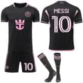 2024-2025 Inter Miami CF Børne Udebane Fodboldtrøje Nr. 10 Messi S