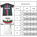 Miniatyrbild 2 av 3: Palestina fotbollströja 2023/24 hemma borta tröja black S
