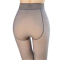 Miniatyrbild 10 av 11: Kvinnor Vinter Thermal Strumpbyxor Sidenstrumpor High Elasticity Leggings Grey 200g (Thin Fleece)