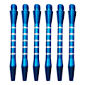 Miniatyrbild 1 av 11: 6 st Aluminiumlegering Dartpilar Harrows Dartstänger Blandad Färg blue one-size