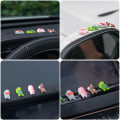Miniatyrbild 10 av 11: 【COD】Car Mini Cartoon Djur Ornament Center Console Björn/sköldpadda B one  size