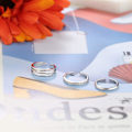Miniatyrbild 7 av 11: TPALPKT 12 st/set Boho Beach Tåringsringar Punk Style Justerbar Ope Silver One size
