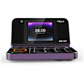 Miniatyrbild 6 av 11: V8pro Dubbelskärm Vikbar Sidoflip Funktionstelefon Stor Knapp D purple 1pcs
