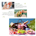Miniatyrbild 9 av 11: 2/4x mini tomatketchup flaska bärbar sås salladsdressing Sq 4pcs 4pcs