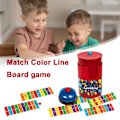 Miniatyrbild 4 av 11: NYTT Match Color Line Bingo Brädspel Roligt Snabba Pärlor Gripande 2 Spelare G F5K4