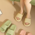 Miniatyrbild 8 av 11: Halkfria badtofflor badrum eva duschtofflor A6Z3 Gray 4041