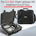 Miniatyrbild 6 av 11: Neo Case, Portabel explosionssäker förvaringslåda Neo Axelväska för DJI Neo Fly More Combo Drone och RC-N3 Fjärrkontroll Flygglasögon