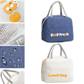 Miniatyrbild 8 av 11: Bärbar Lunchlåda Isolering Paket Isolerad Termisk Mat Picknick B 1pcs